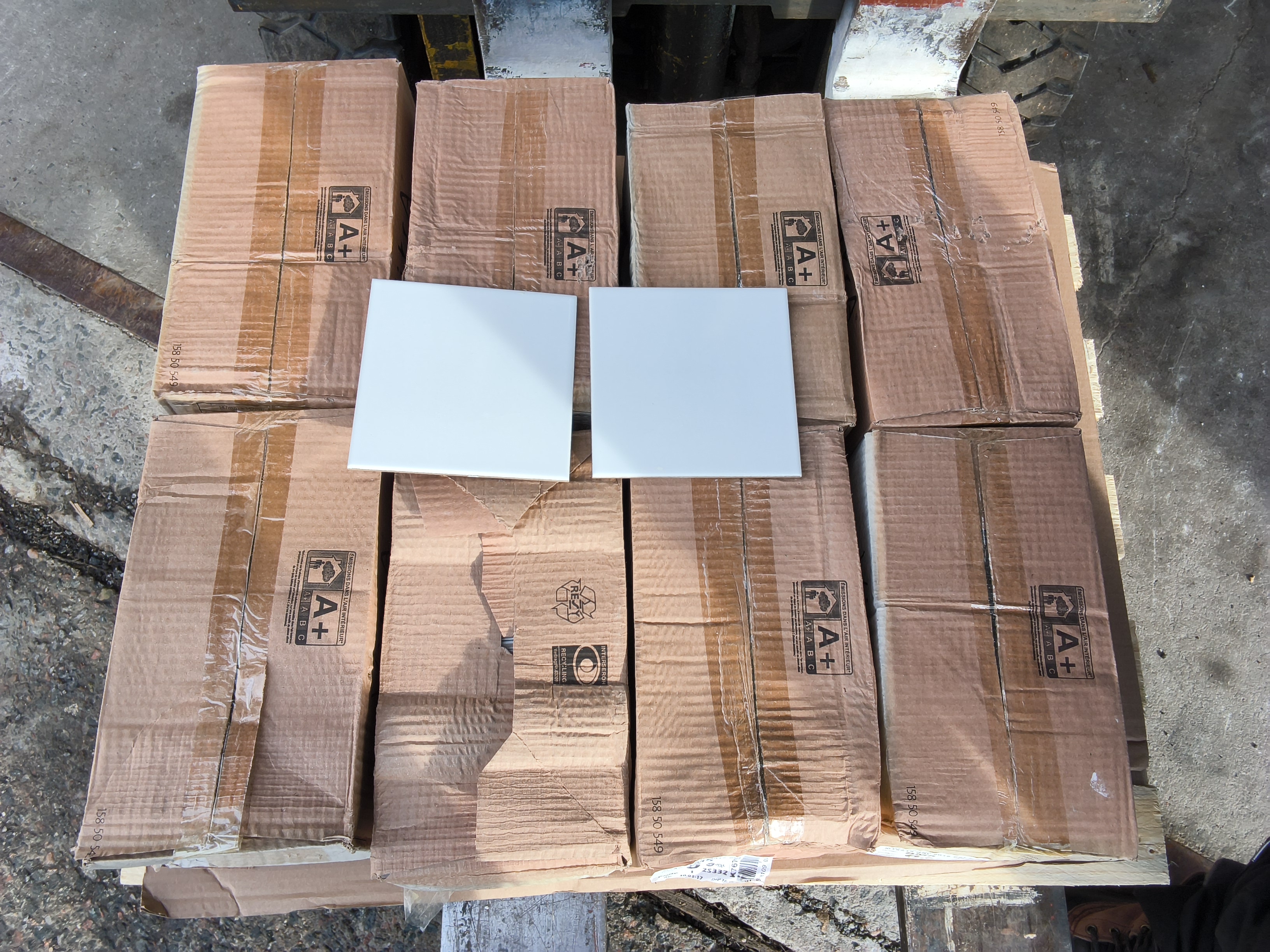 Klinker 150x150 mm